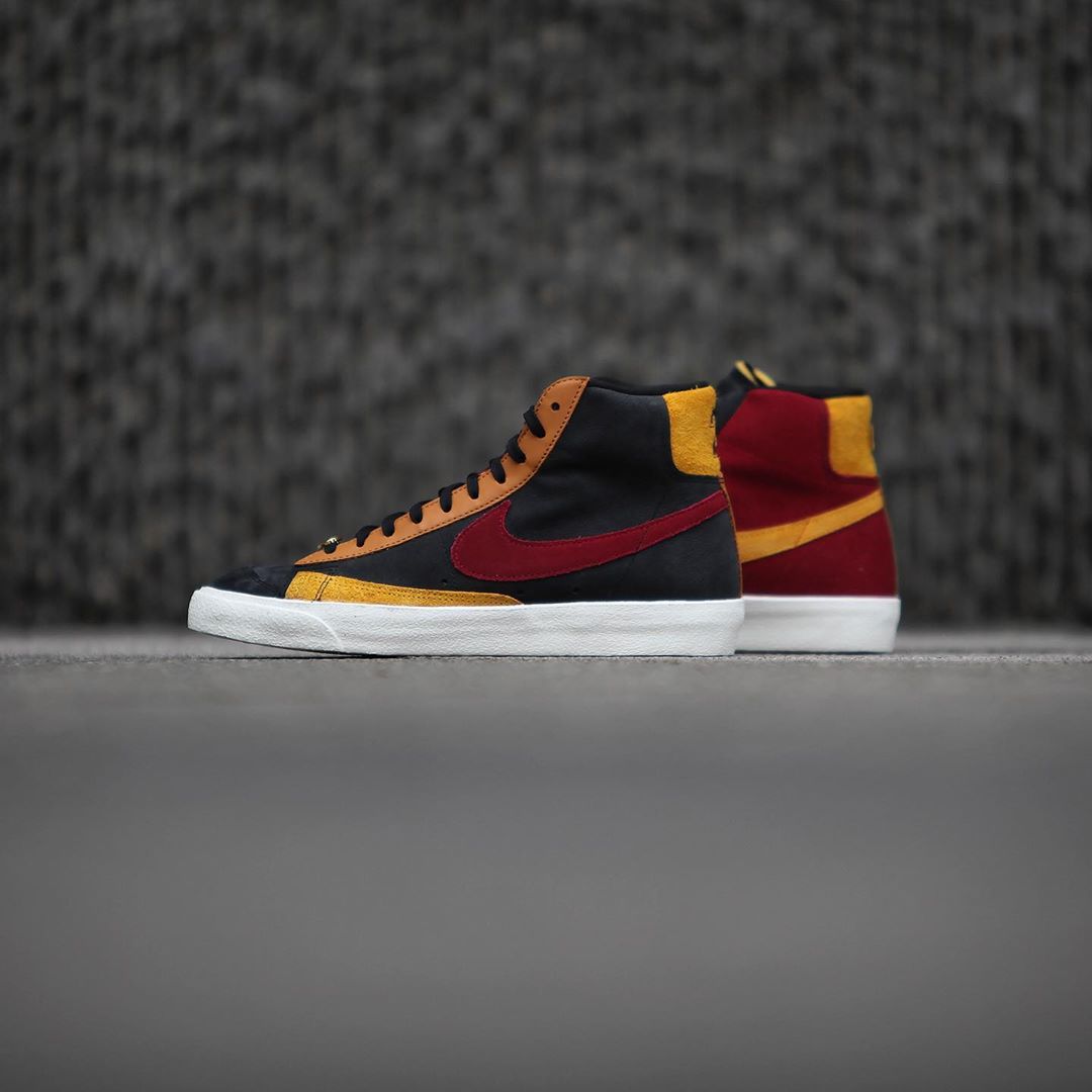 Nike,Blazer Mid,Dorothy Gaters  多款鞋身挂件 + 撞色鸳鸯构色！这双 Nike Blazer 大有来头！