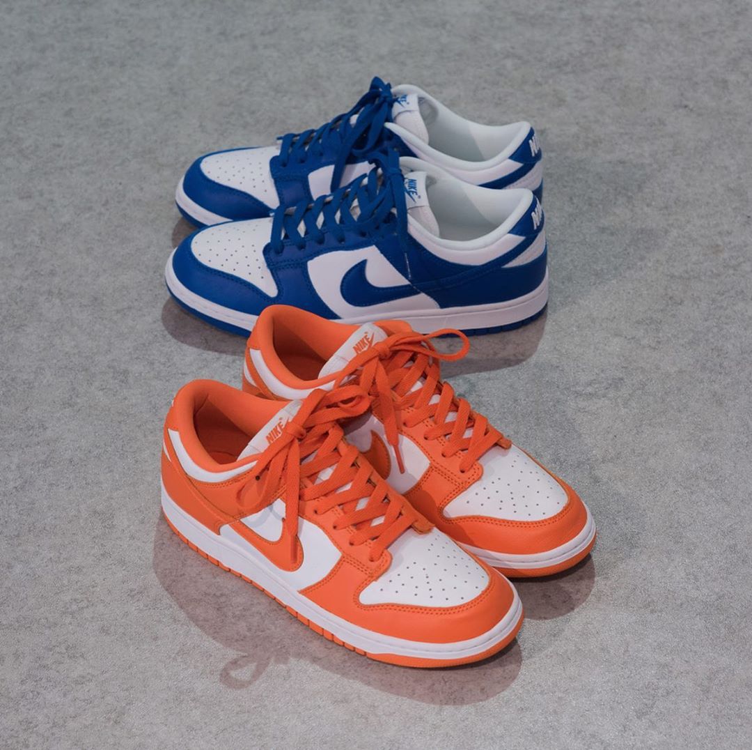 Dunk Low,Nike,CU1726-100,CU172  雪城、肯塔基 Dunk Low 实物细节 + 上脚美图释出！下周发售！
