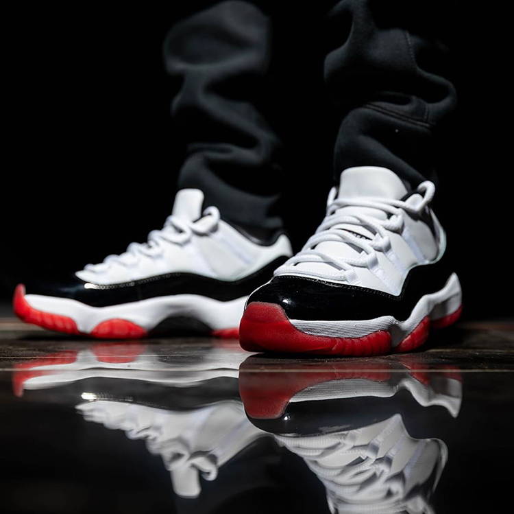 Air Jordan 11,AJ11,发售  上脚图来了！今年第一双 AJ11 Low 五月发售！