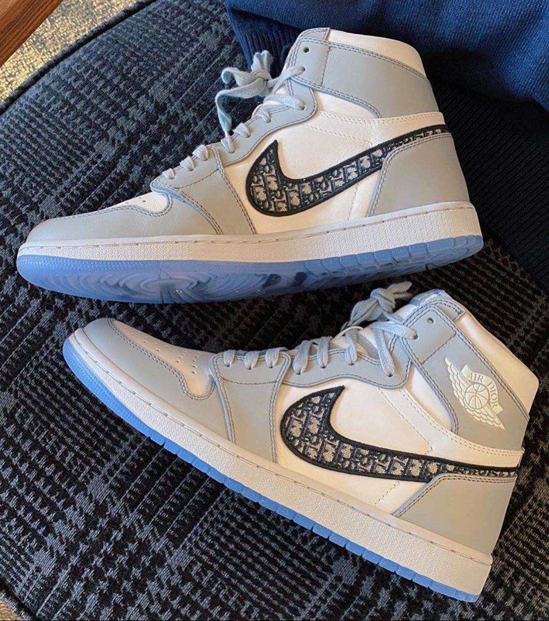 Dior,AJ1,Air Jordan 1,CN8607-0  Dior x AJ1 疑似鞋盒首次曝光！太让人失望了！