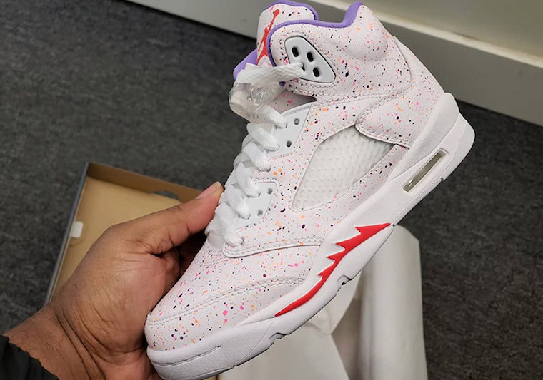 AJ5,Air Jordan 5 GS,Easter,CT1  甜美糖果色调！全新配色 AJ5 GS “Easter” 下月发售！