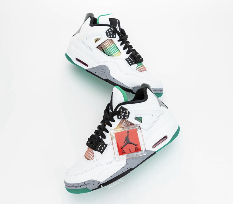 AJ,AJ4,Air Jordan 4 WMNS,Rasta  Gucci 配色 Air Jordan 4 细节曝光！设计灵感原来是...