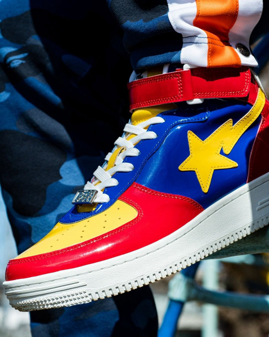 BAPE ST  BAPE STA 推出全新特殊配色！就问你这波「鲨鱼」凶不凶！