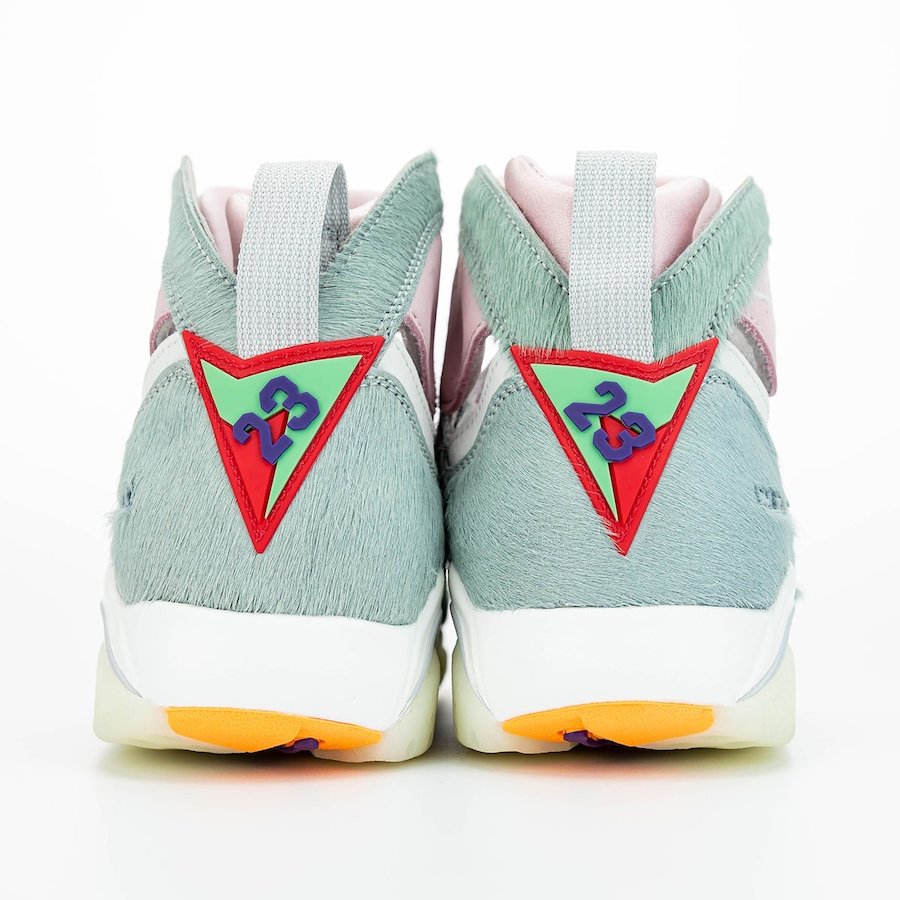 AJ7,Air Jordan 7,CT8529-002,发售  可爱粉嫩男女通吃！「兔八哥 2.0」AJ7 下月发售
