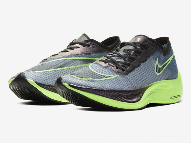 Nike,ZoomX Vaporfly Next%  黑绿配色更加低调！ZoomX Vaporfly Next% 你体验过吗？