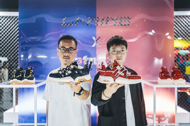 atmos,李宁,发售,盘古  中国丝绸 + 日本单宁！atmos x 李宁联名球鞋周六发售！