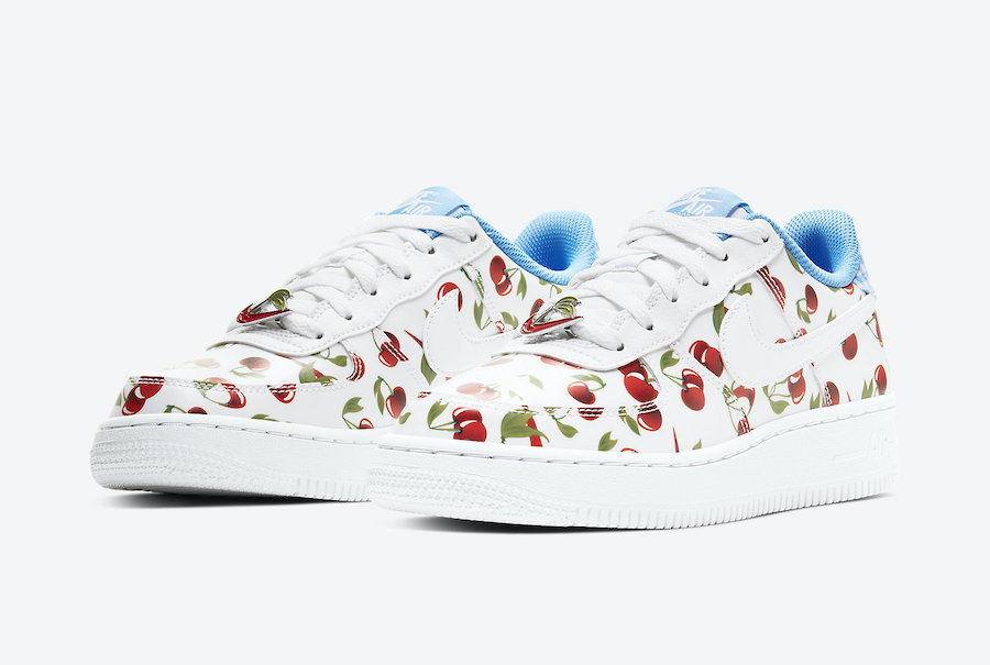 Nike,Air Force 1,Cherry,CJ4094  糖果色系 「樱桃」 主题！这两双 Nike 新品气质很清新！