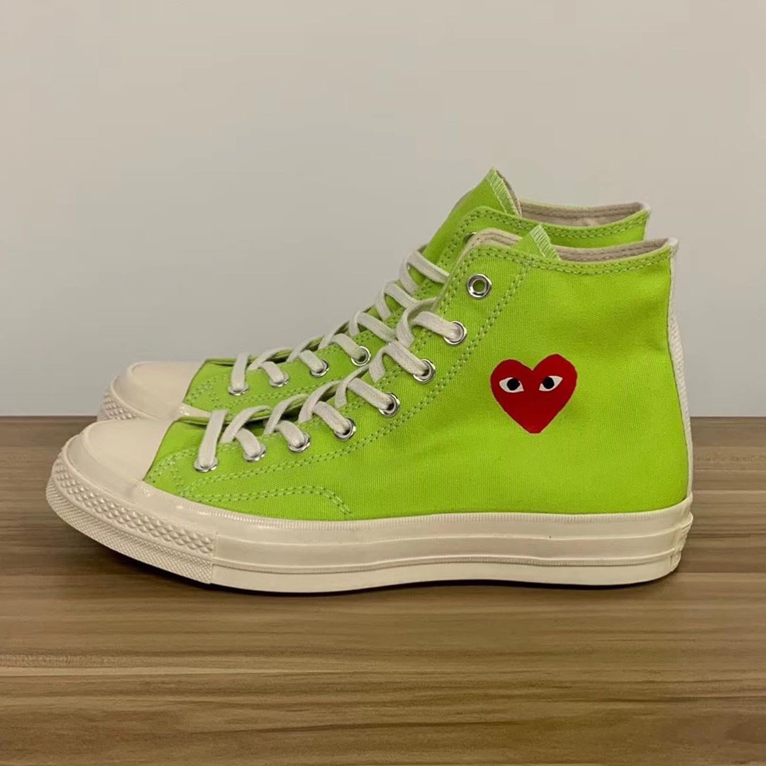 CDG PLAY,Converse,Chuck 70,发售  CDG PLAY x Converse 疑似新鞋曝光！配色让人眼前一亮！