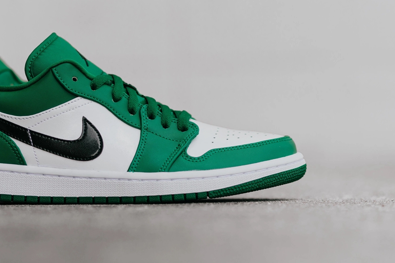 553558-301,AJ1,Air Jordan 1 Lo  热门配色新款式！「凯尔特人」 Air Jordan 1 Low 现已发售！