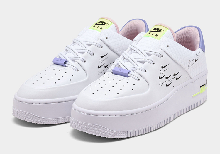 Nike,Air Force 1,Sage,CU4770-1  复活节主题！这双 Air Force 1 的 Swoosh Logo 有点特别！