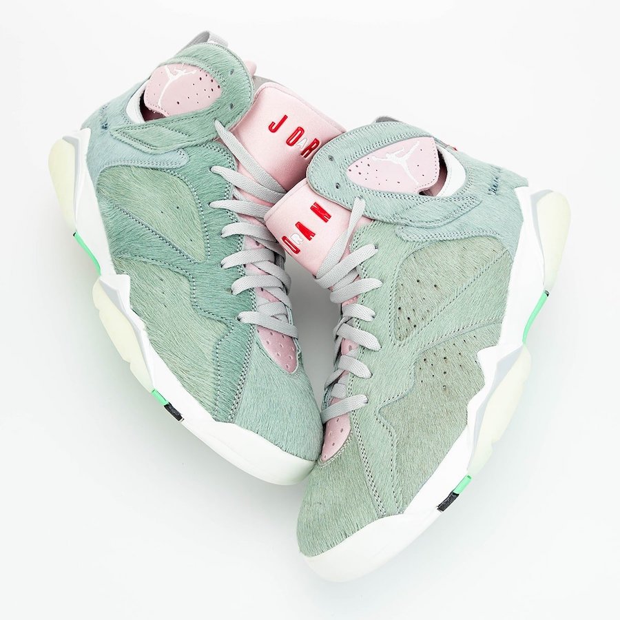 Air Jordan 7,Hare,发售  钱包准备好！超人气「兔八哥 2.0」Air Jordan 7 四月发售！
