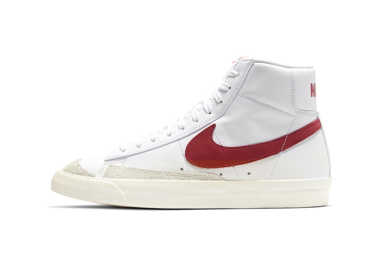Nike,Blazer Mid,发售  春夏穿搭好选择！两双 Blazer Mid 释出官图，复古气质爆表！