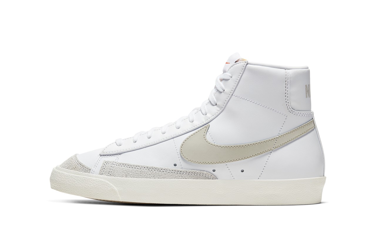 Nike,Blazer Mid,发售  春夏穿搭好选择！两双 Blazer Mid 释出官图，复古气质爆表！