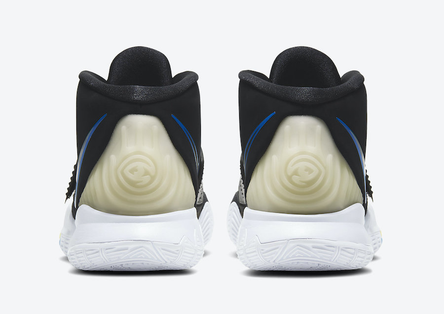Kyrie 6,发售,Nike,BQ4630-004  夜光后跟设计！Kyrie 6 全新配色国内现已发售