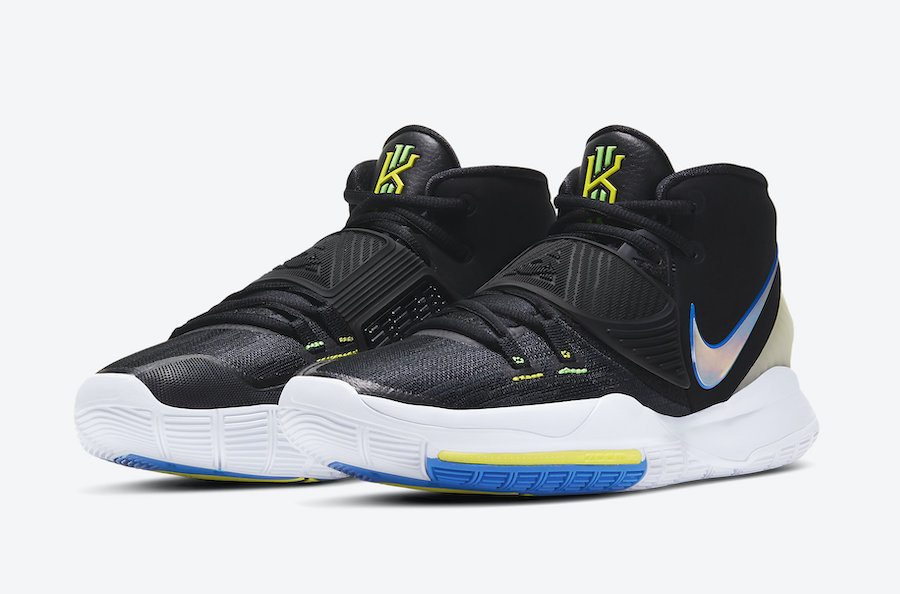 Kyrie 6,发售,Nike,BQ4630-004  夜光后跟设计！Kyrie 6 全新配色国内现已发售
