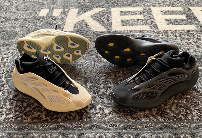 Yeezy 700 V3,H67799,alvah,发售  醒目夜光！黑武士 Yeezy 700 V3 上脚来了！下月发售！