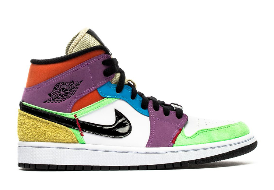 Air Jordan 1 Mid,Lightbulb,AJ1  酷似「大金表」联名！彩蛋 AJ1 Mid 实物抢先看！下周发售！