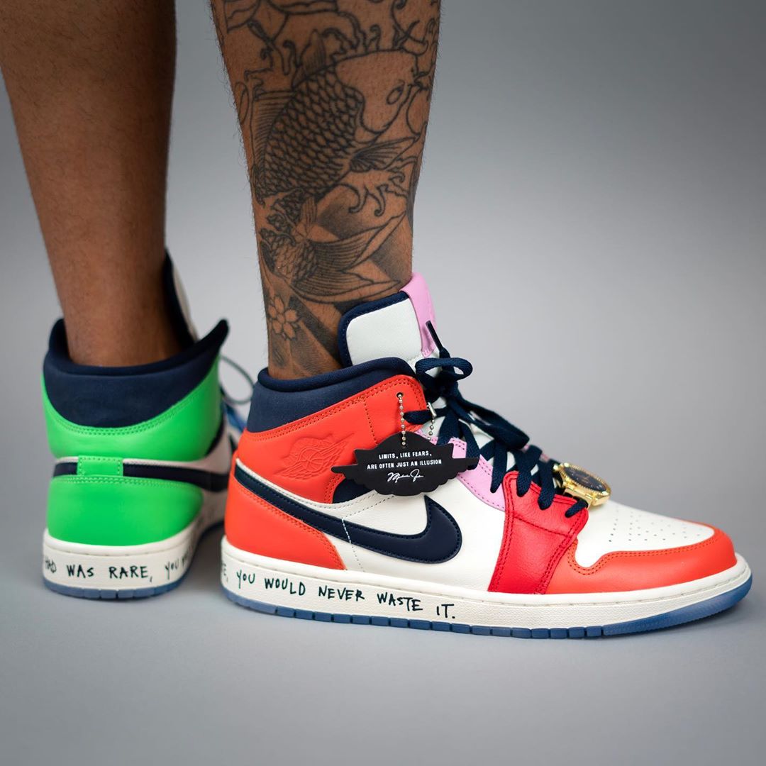 Air Jordan 1 Mid,Lightbulb,AJ1  酷似「大金表」联名！彩蛋 AJ1 Mid 实物抢先看！下周发售！