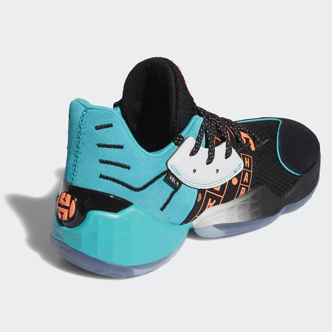 adidas,Harden Vol.4,EH1999  渐变撞色！哈登 Harden Vol.4 新品官网刚刚上架！
