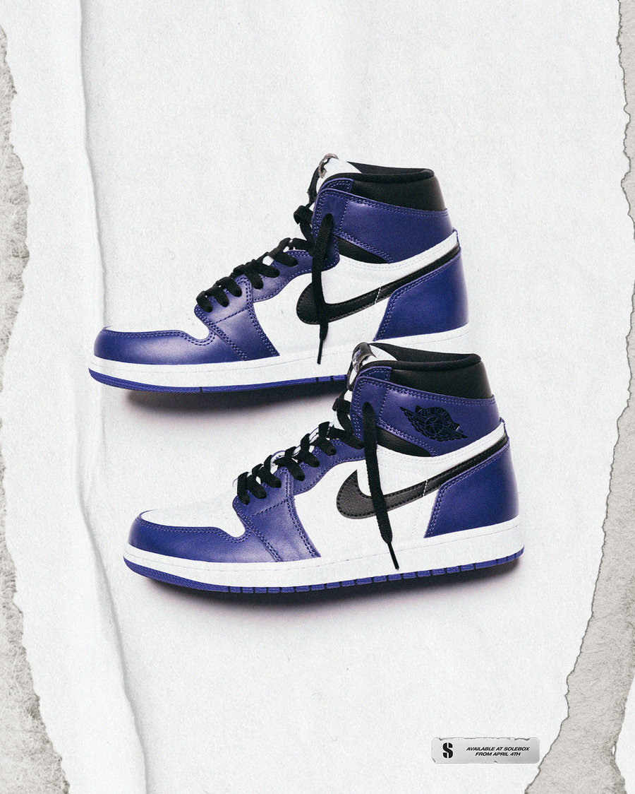 Air Jordan 1,AJ1,发售  天猫链接刚刚释出！白紫脚趾 Air Jordan 1 本周六发售！