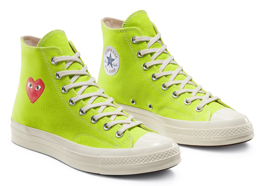 Converse,CDG PLAY,发售,Chuck 70  经典桃心风格大变！全新 CDG PLAY x Converse 明日发售