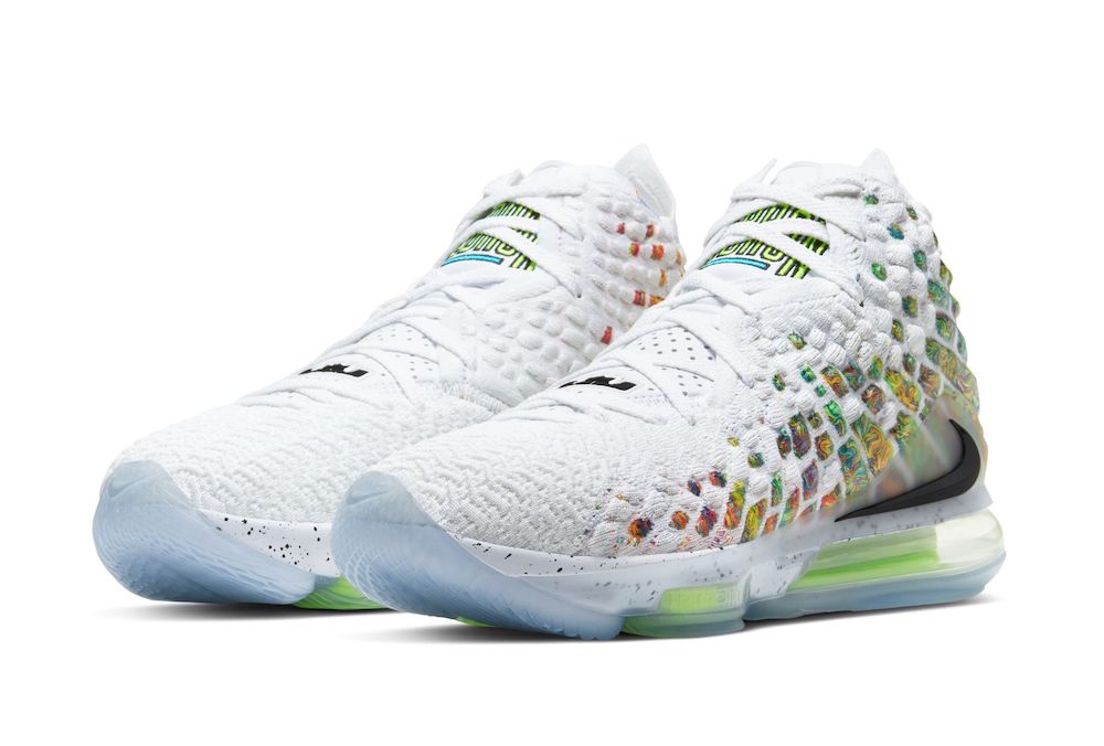 LeBron 17,Nike,发售,BQ3177-100  致敬经典 Force 战靴！LeBron 17 新配色官图释出