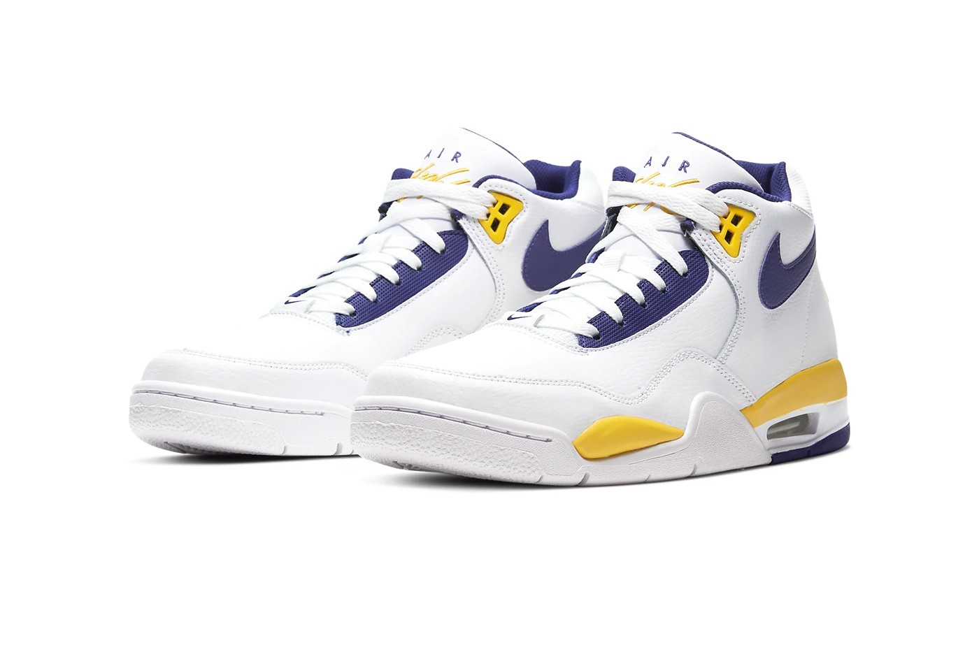 Nike,Air Flight Legacy,发售  紫金湖人装扮！Air Flight Legacy 新配色即将发售！