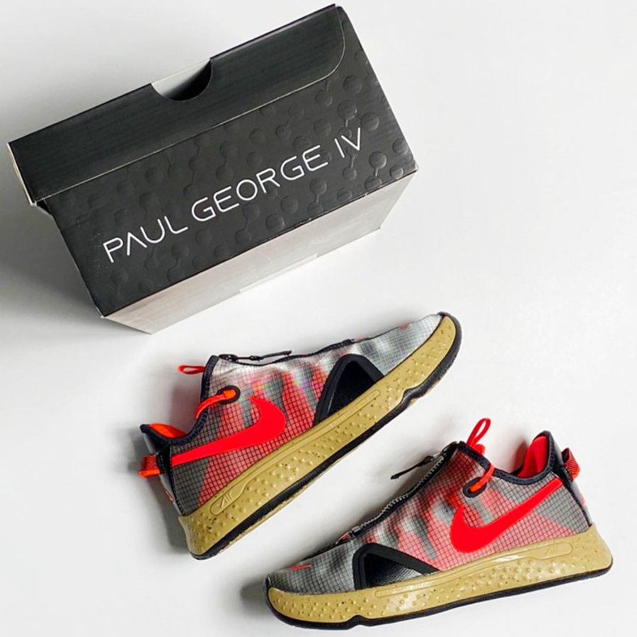 Nike,PG 4,ACG  Nike PG 4 融合 ACG 风格！全新配色实物曝光！
