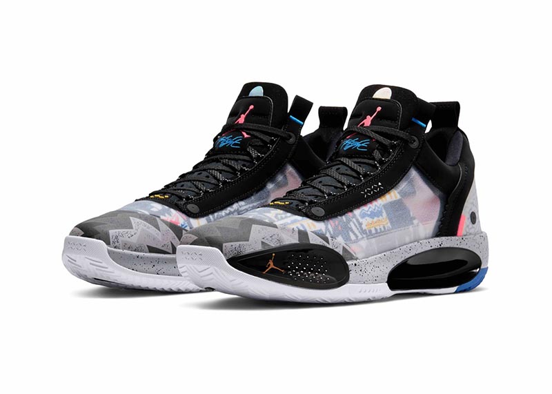 Air Jordan 34 Low,AJ34 Low,AJ3  经典印花齐聚！Air Jordan 34 Low 新配色首次曝光！