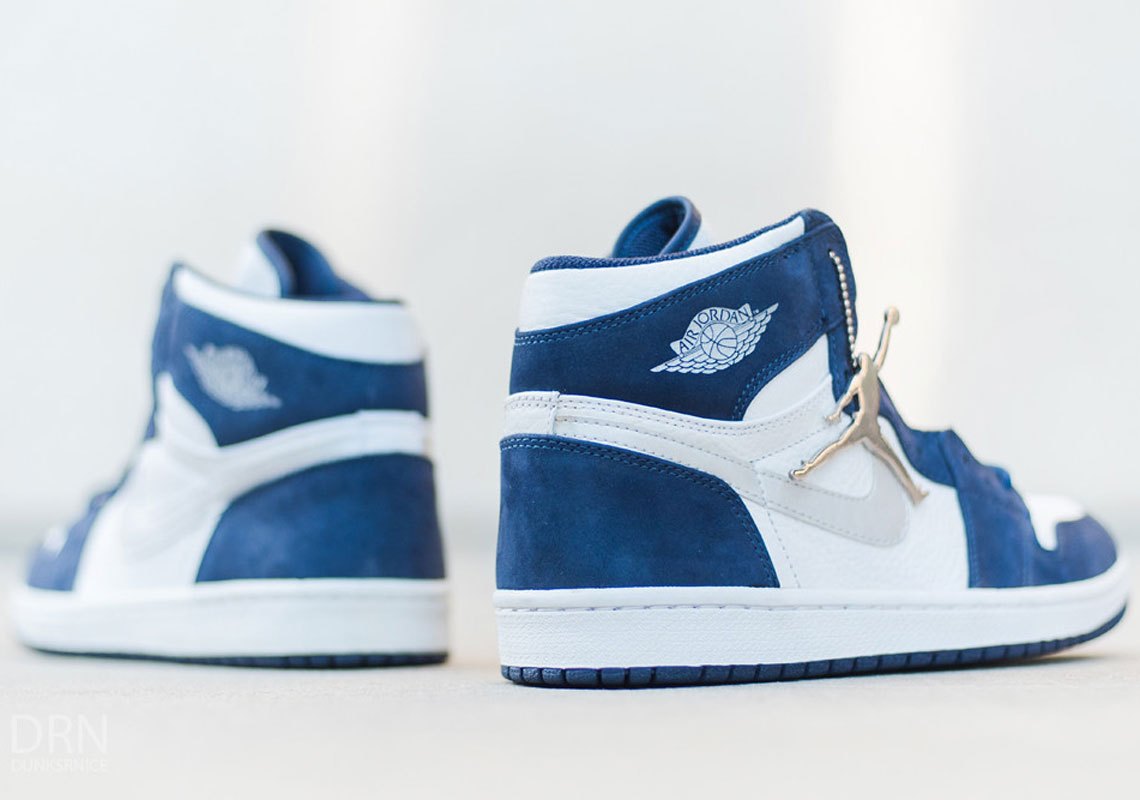 Air Jordan 1,AJ1,DC1788-100  规格颇高的日本配色！海军蓝 Air Jordan 1 即将复刻回归！