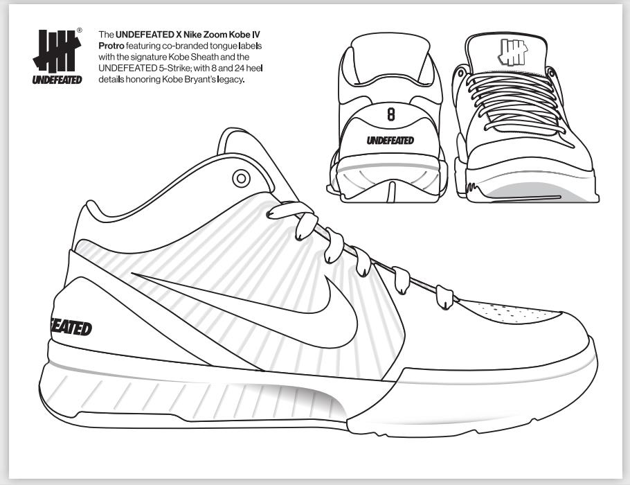 UNDEFEATED  UNDEFEATED 开启 Nike Kobe 系列定制？！只不过是...