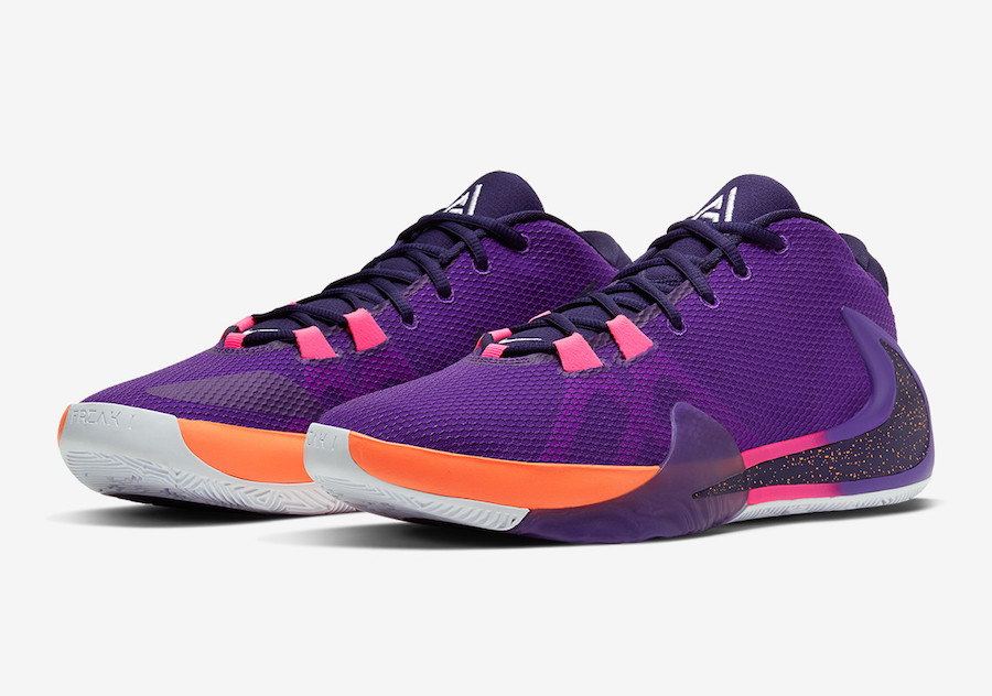 Nike,Freak 1,2K20  2K 联名新鞋来了！Nike Freak 1 “All Bros 4” 即将发售！