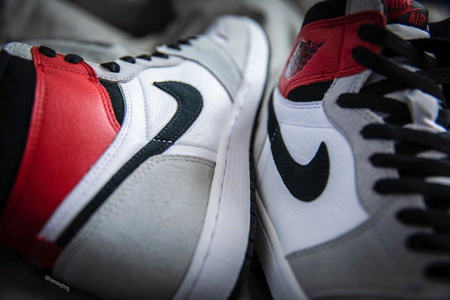Air Jordan 1,AJ1,发售,555088-126  麂皮打造质感不俗！烟灰 Air Jordan 1 七月发售
