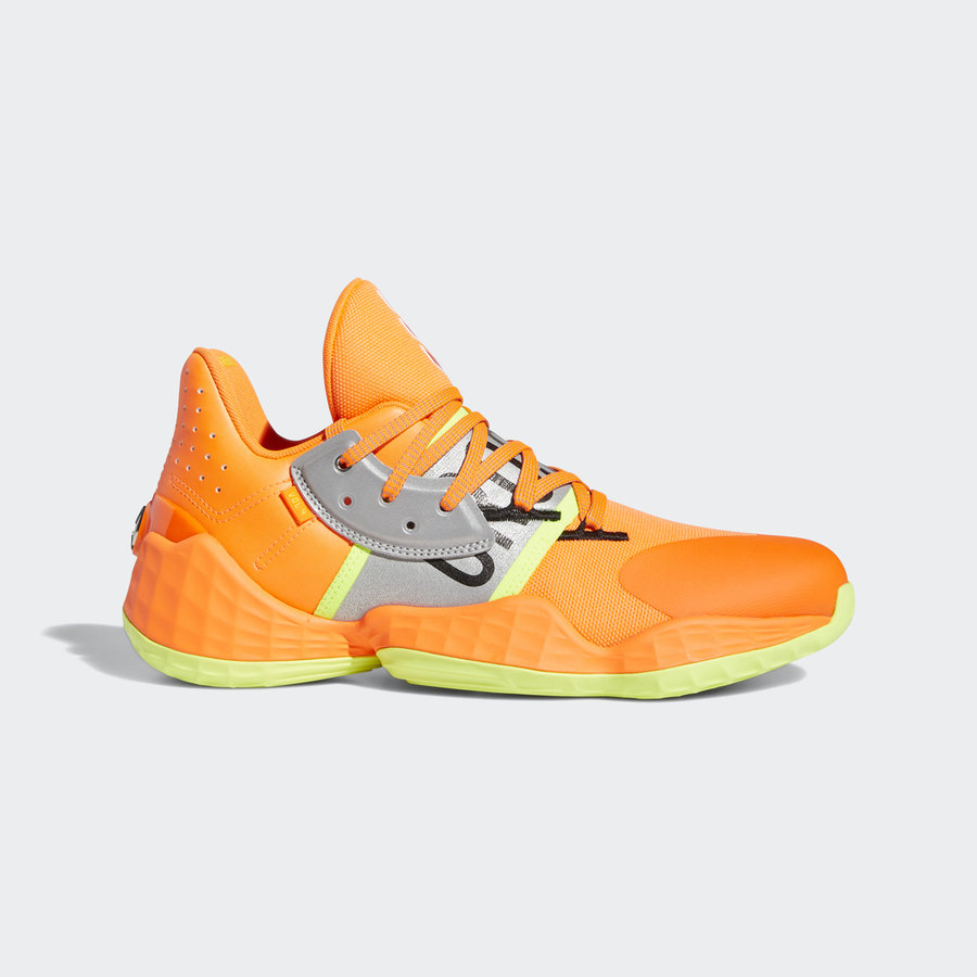 adidas Harden Vol.4  夏季实战利器！荧光色 adidas Harden Vol.4 惊艳登场！