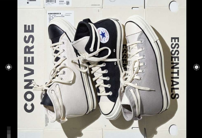 Fear of God,Essentials,Convers  白敬亭上脚 FOG x Converse 联名！诠释穿搭效果！