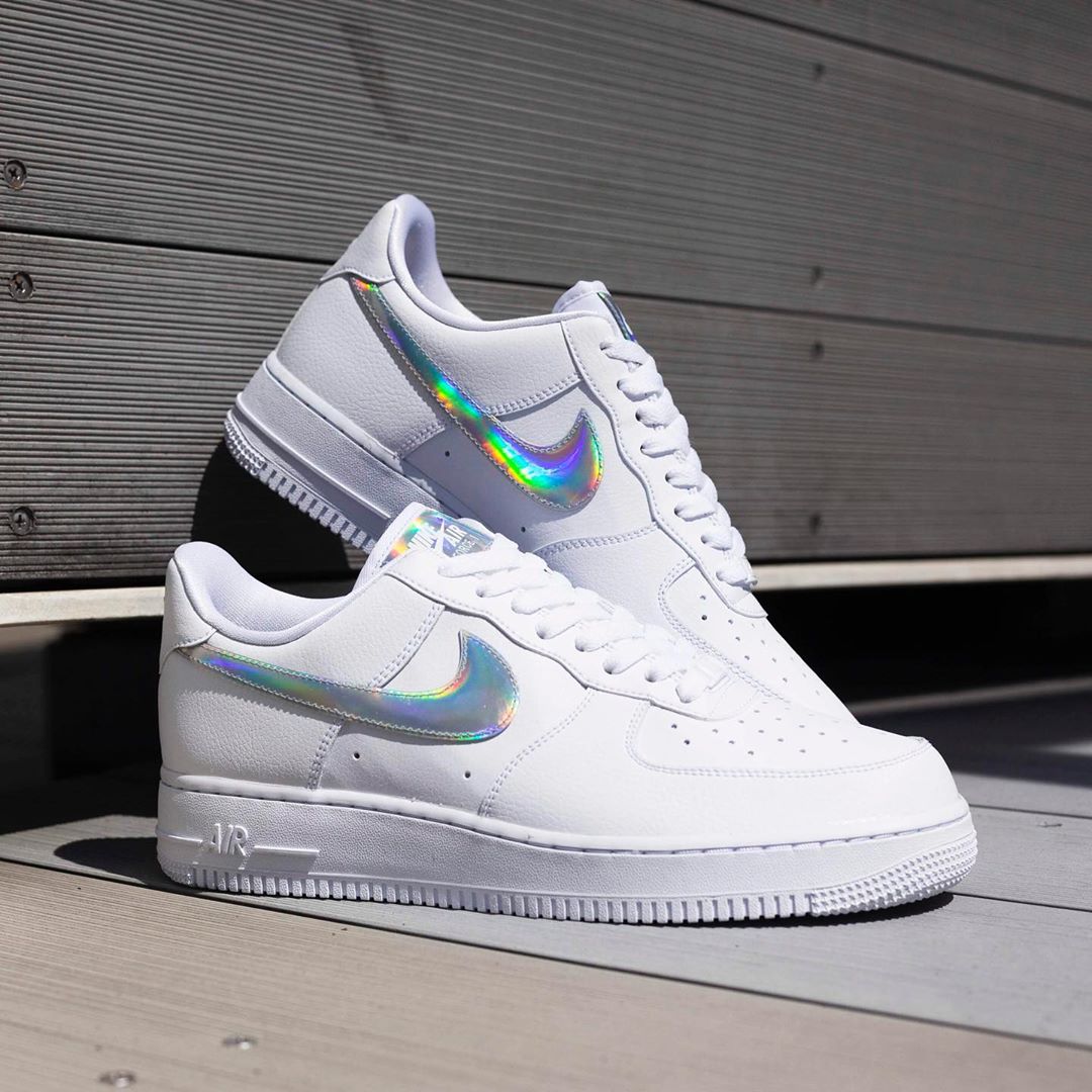 Nike,AF1,Air Force 1,发售  彩虹全息 Swoosh！全新 Air Force 1 官网现已上架