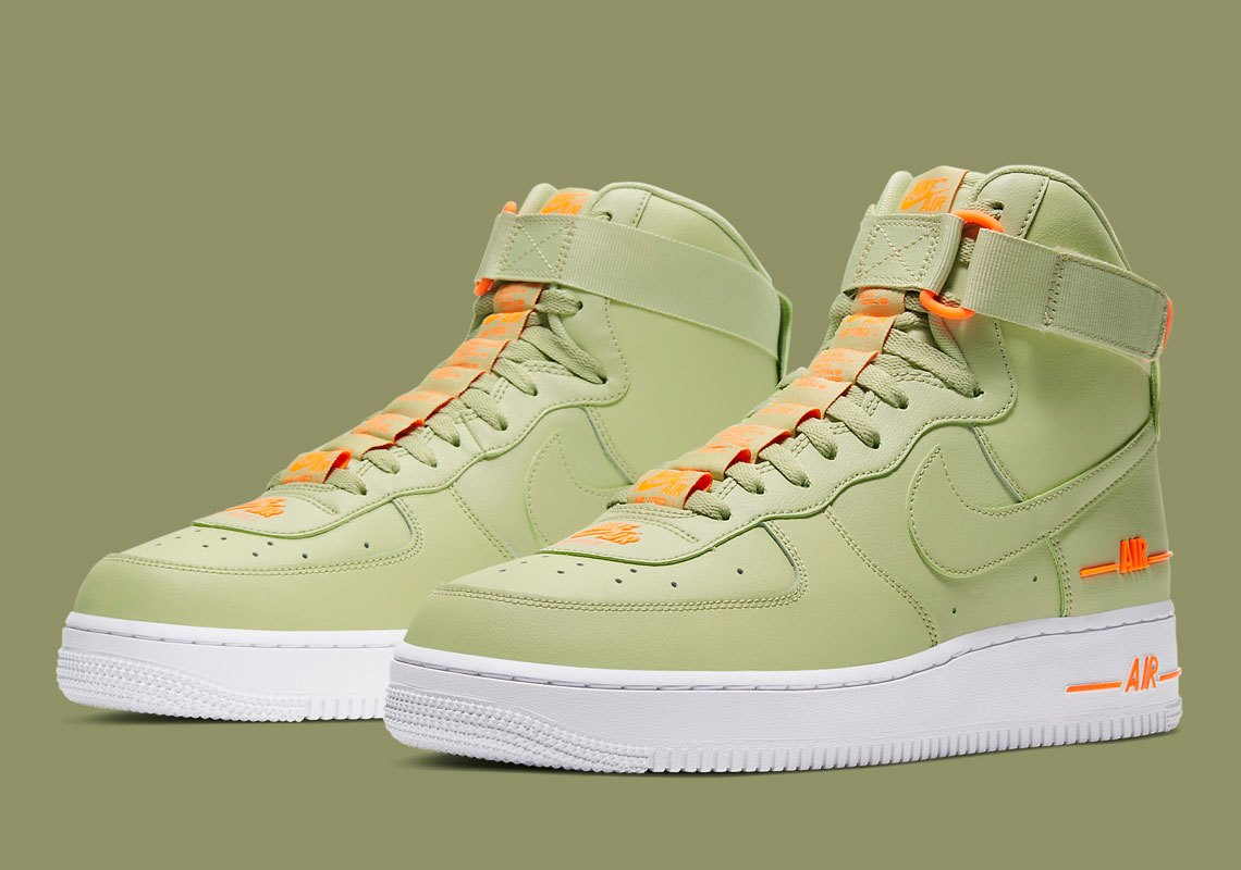 Air Force 1 High,发售,CJ1385-300  没抢到 OW 联名就选它！解构 Air Force 1 High 官图释出！
