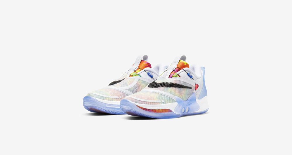 Nike,Adapt BB 2.0,发售  明早记得抢！彩虹扎染 Adapt BB 2.0 官网预告释出！