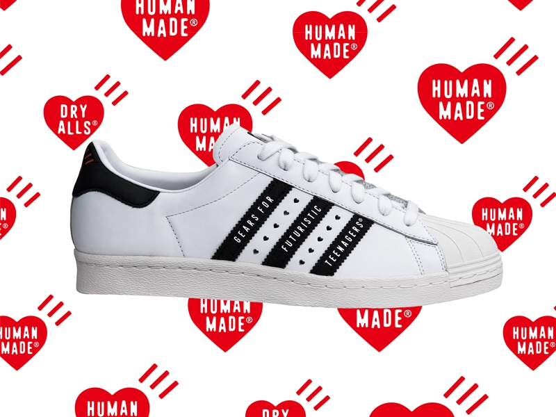 adidas,Human Made,Superstar  Human Made x adidas 联名来袭！高辨识度复古格调！