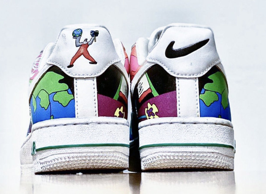 Air Force 1,AF1,Nike  疑似 Nike 地球日鞋款！Ruohan Wang x AF1 最新实物释出！