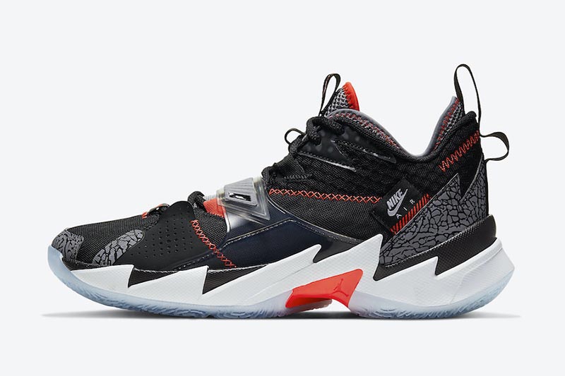 Jordan Why Not Zer0.3,Black Ce  经典黑水泥配色！威少 Jordan Why Not Zer0.3 新品即将发售