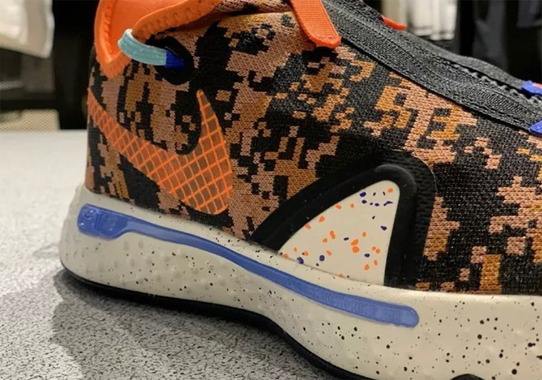 Nike,PG4  数码迷彩装扮！Nike PG4 新配色实物曝光！