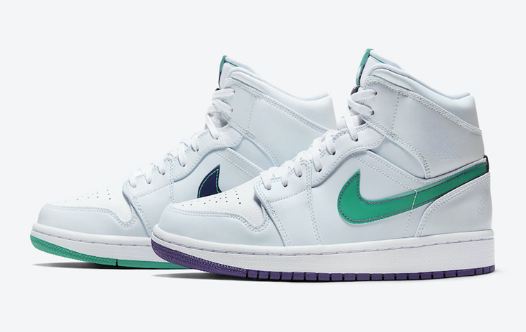 AJ,AJ1 Mid,Air Jordan 1 Mid SE  外底鸳鸯配色太抢眼！全新 Air Jordan 1 Mid 本月正式发售！