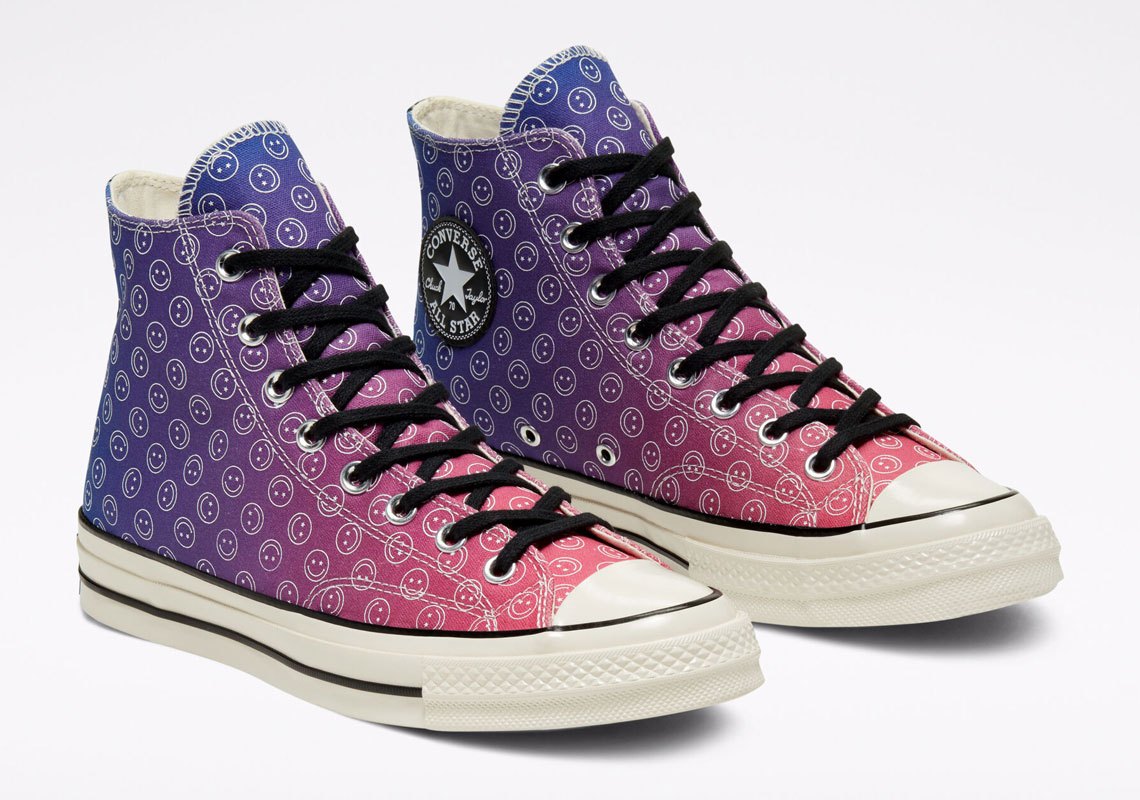 Converse,Chuck 70,发售  满印笑脸超洗脑！Converse Chuck 70 新配色来了！