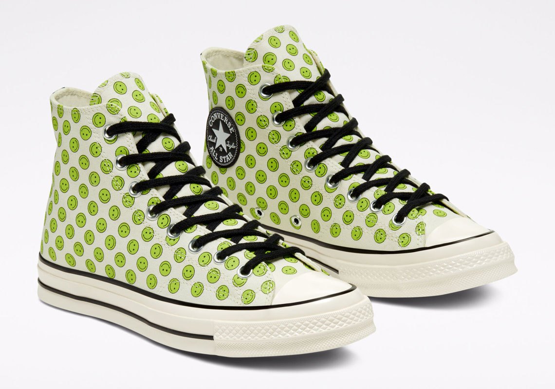 Converse,Chuck 70,发售  满印笑脸超洗脑！Converse Chuck 70 新配色来了！