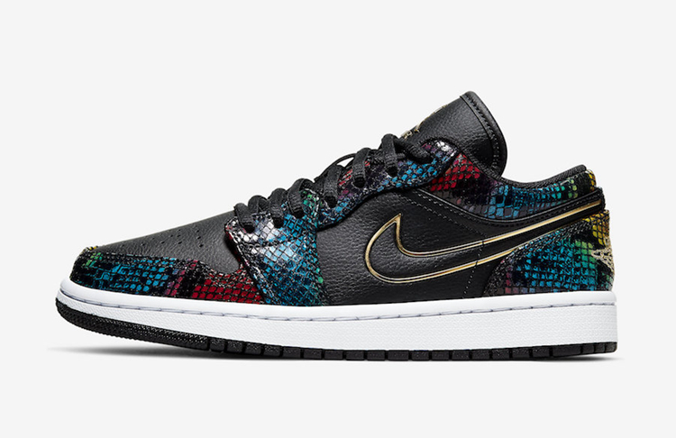 Air Jordan 1 Low,AJ,AJ1 Low,WM  「彩蛇」Air Jordan 1 Low 官图释出！预计下月正式发售！