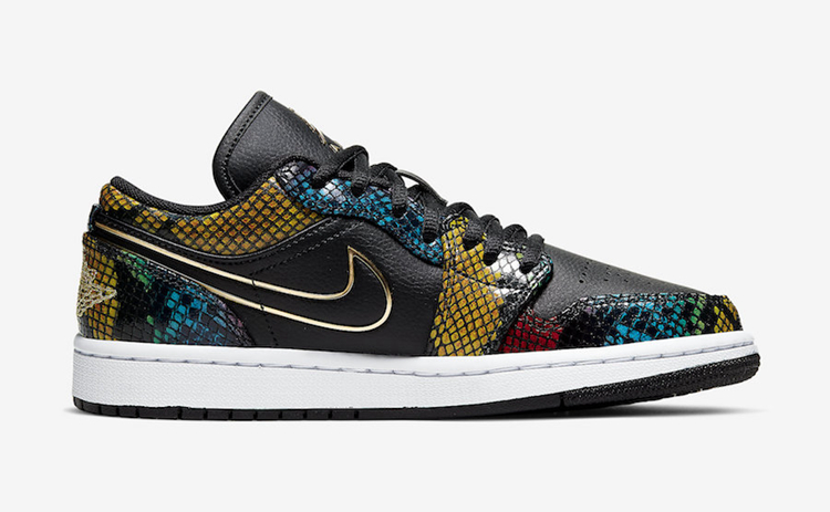 Air Jordan 1 Low,AJ,AJ1 Low,WM  「彩蛇」Air Jordan 1 Low 官图释出！预计下月正式发售！