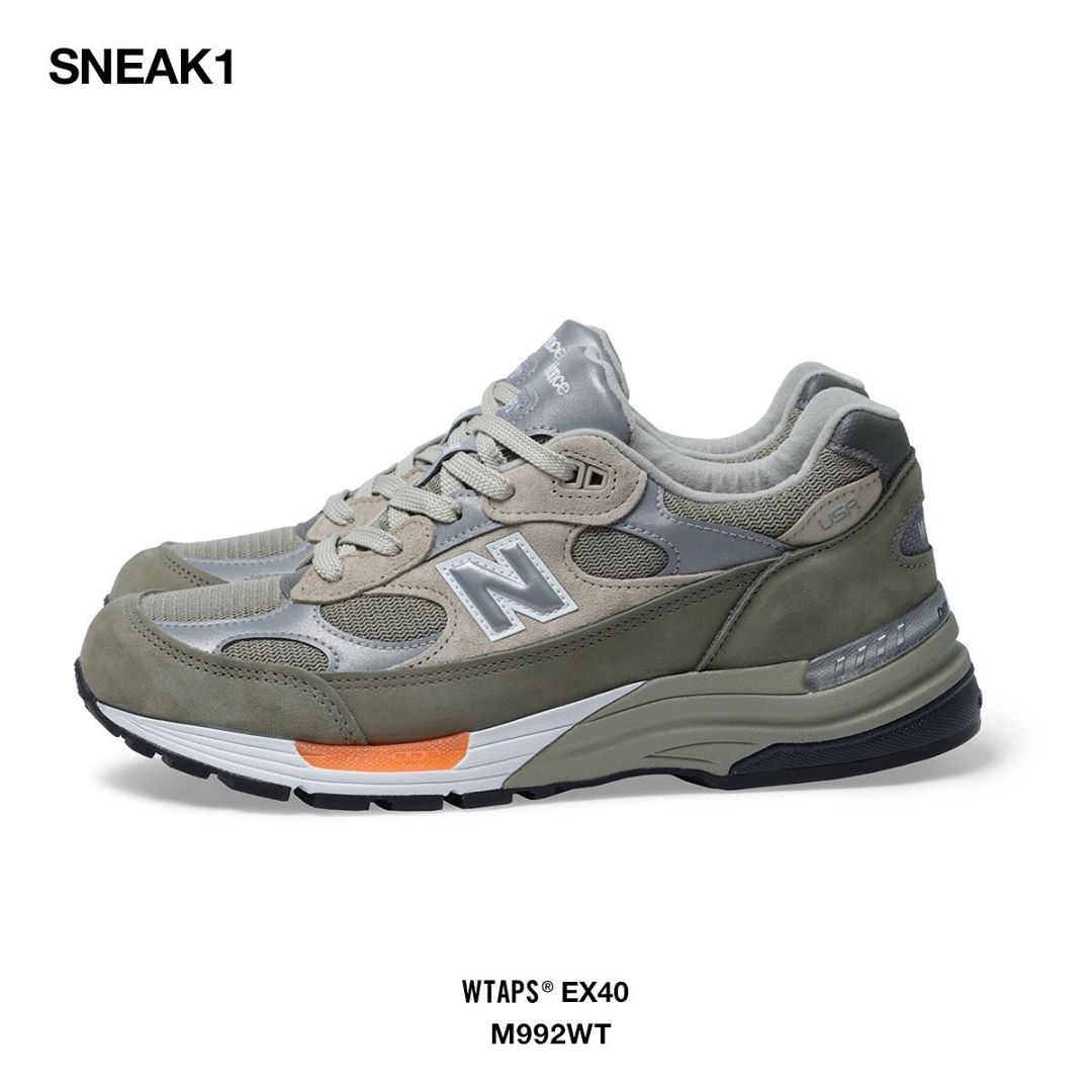 WTAPS,New Balance 992,NB,发售  预售价 6K 起！WTAPS x NB992 本周发售！年度鞋王候选！