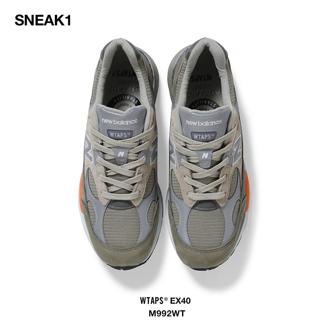 WTAPS,New Balance 992,NB,发售  预售价 6K 起！WTAPS x NB992 本周发售！年度鞋王候选！