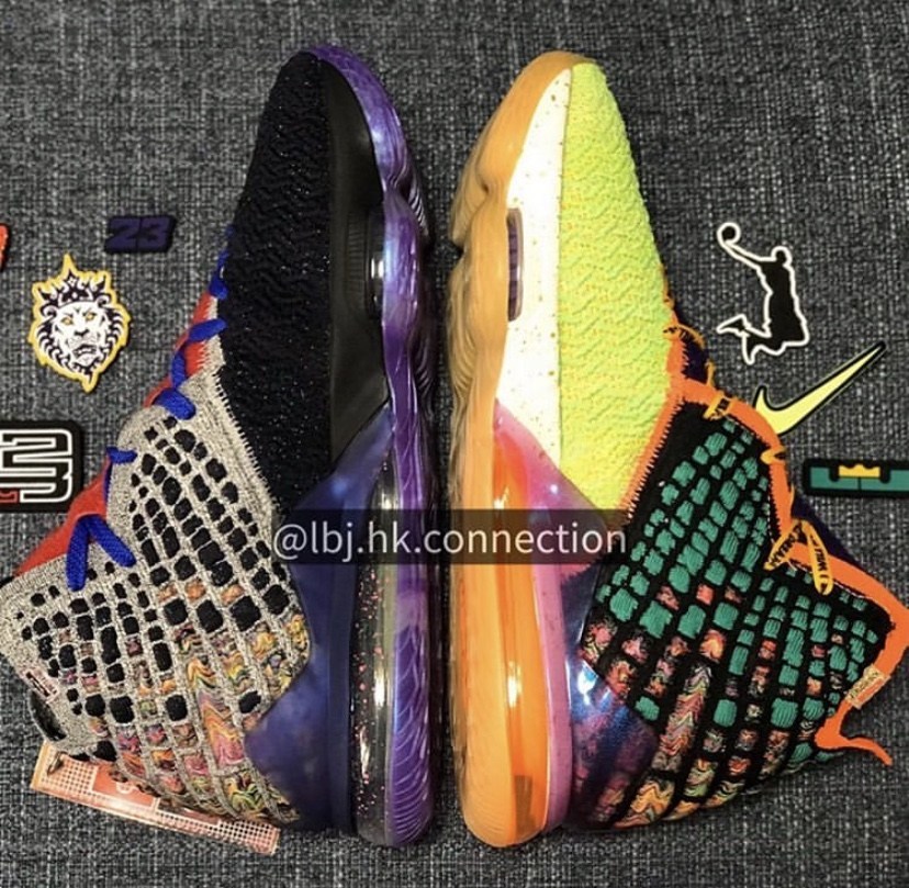 Nike LeBron 17,What The,CV8079  光看配件就想买！华丽 LeBron 17 “What The” 细节新图释出！